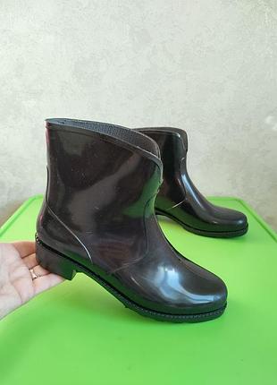 Резиновые сапоги полусапоги made in изна 23 см