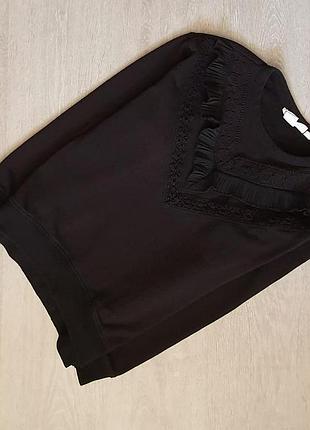 Продается стильный женский свитшот с рюшами от h&m