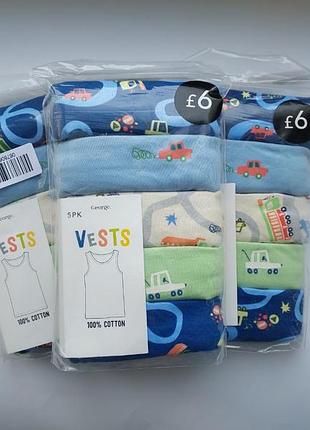 Бавовна майочка на хлопчика джордж, майка транспорт машинки, майка,  хлопковые майки