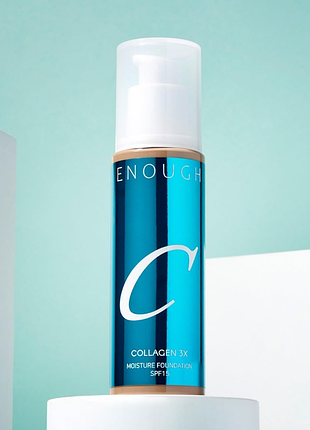 Тональний крем enough collagen 3x moisture foundation оновлена версія