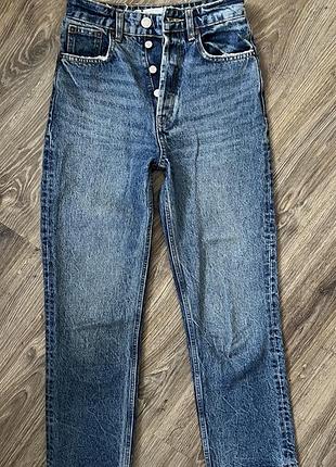 Джинси zara темно сині