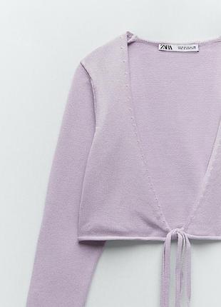 Кардиган светр на запах zara