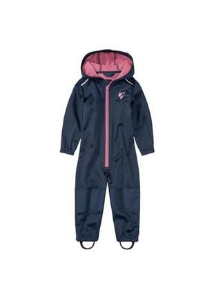 Демісезонний комбінезон softshell  для дівчинки– фірма lupilu.