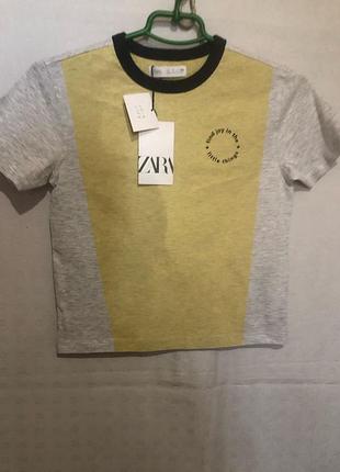 Детская футболка zara / 122
