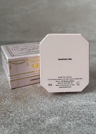 Too faced - diamond light highlighter - хайлайтер, diamond fire, 12g6 фото