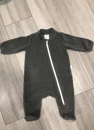 Флисовый ромпер