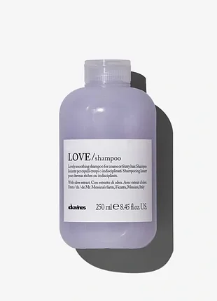 Love smoothing шампунь 250 ml davines