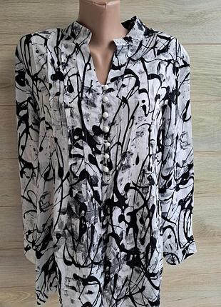 Блуза абстракция l