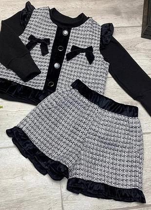 Стильный костюм для девочки