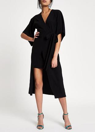 Сукня міді кімоно river island на запах