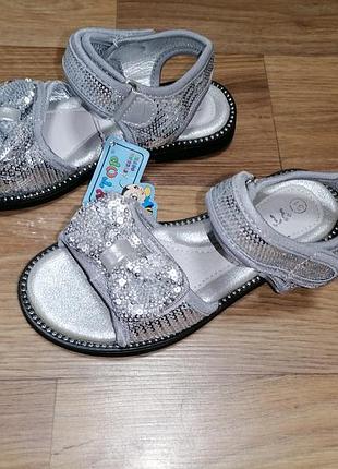 Босоножки детские, подростковые для девочки