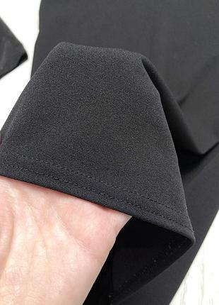 Чорна міні сукня prettylittlething з рукавами в сіточку