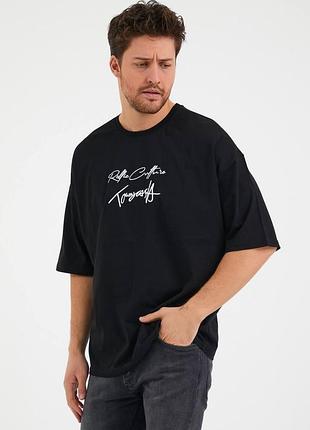 Футболка oversize  з надписом унісекс