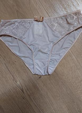 Трусики беж збоку мереживо