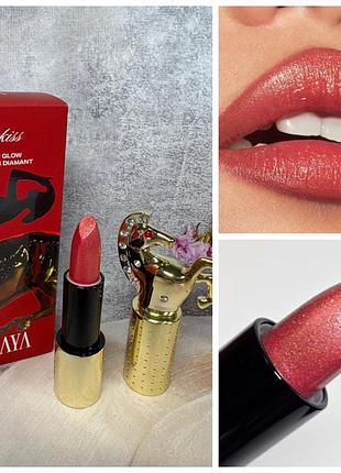 Помада isamaya diamond lip glow lipstick luckykiss відтінок bluff