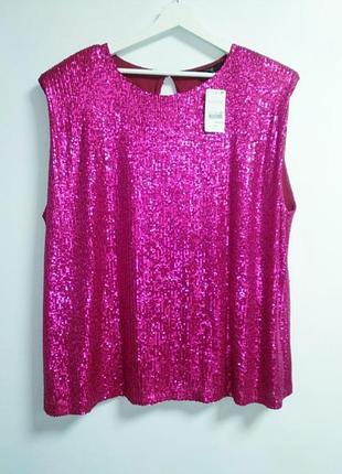 Нова блуза в дрібних пайєтках #8#