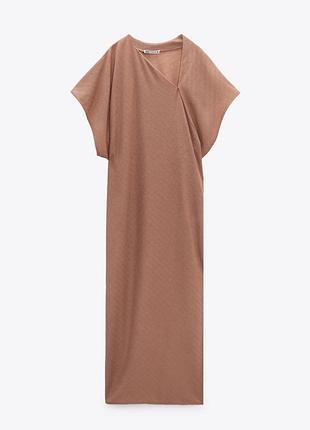 Макси платье zara