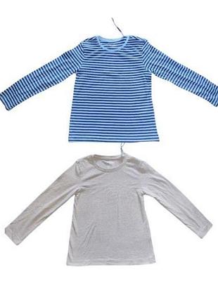Набор регланов (лонгсливы) для парня, 100% хлопок, lupilu, 110-116 размер
