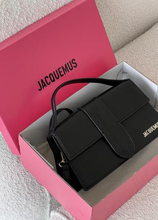 Сумка jacquemus le grand bambino black🤎