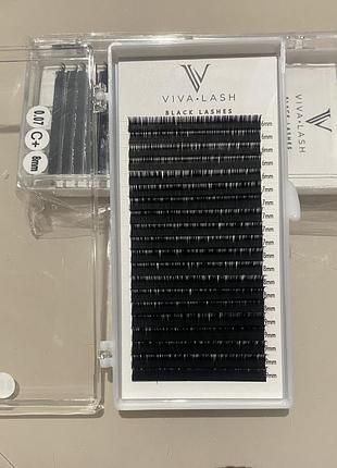 Вії viva lash,вигін d /00.7/ 9mm