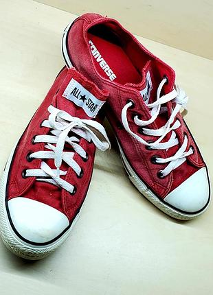 Кеды converse all star красные, оригинал. 5