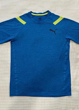 Футболка приятная спортивная puma (размер м) оригинал отличное состояние