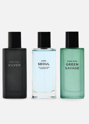 Набір Zara silver 40 ml