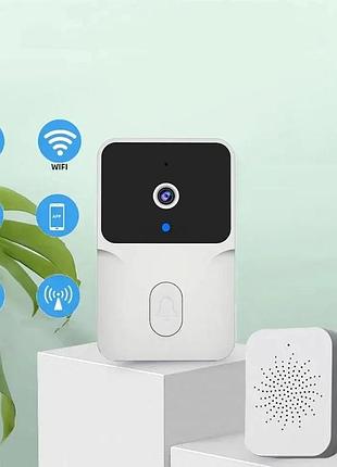 Бездротовий дверний відеодзвінок wifi smart doorbell m6