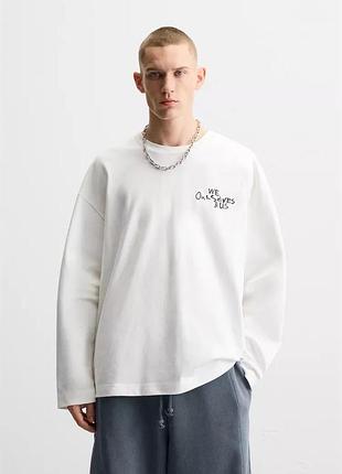 Реглан чоловічий в принт zara new