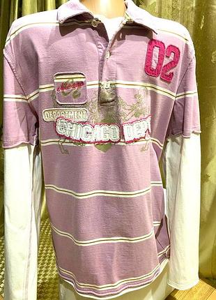 Спортивна сорочка- поло 100% коттон від бренду / next / португалія. б/у