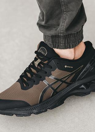 Кросівки asics gel-kayano 27 gore-tex khaki black       розпродаж sale