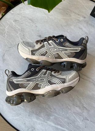 Кроссовки asics gel-quantum kinetic beige brown black распродаж sale
