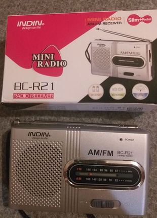 Fm радио то 2 х батареек аа
