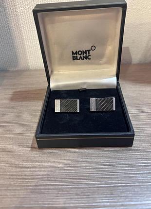 Запонки montblanc