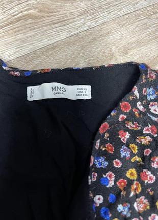 Стильное короткое платье mango 4