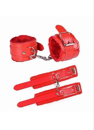 Шкіряні наручники , бдсм наручники , кайдини бдсм іграшки
