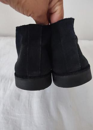 Классные ботинки замшевые 6