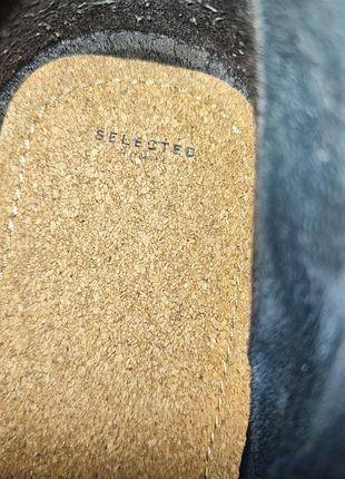 Классные ботинки замшевые 7