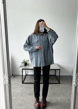 Вельветова сорочка / куртка zara