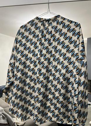 Блуза сорочка zara l9 фото