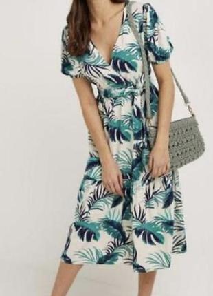 Платье ( лен с вискозой ) papaya