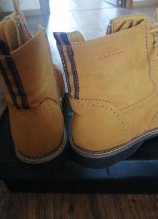 Немецкое качество и стиль! ботинки размер 40.весна осень. раз обуты. фирма.