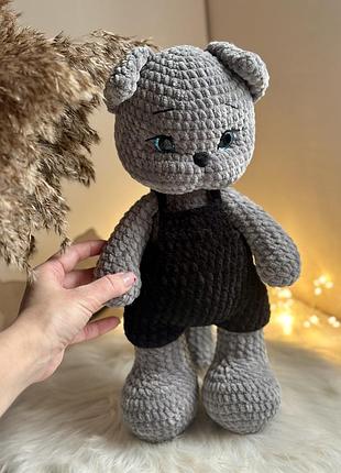 Плюшевий котик, вʼязаний котик, котик гачком