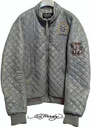 Куртка бомбер don ed hardy xl original ш60/д75