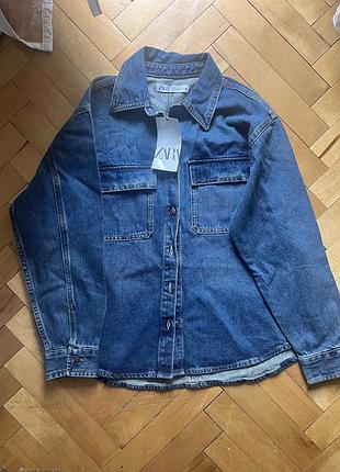 Джинсова куртка zara