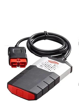 Автосканер delphi ds150e usb + bluetooth, v3.0, obd 2, двух платный, чипы 9241а, gez, ft232rl