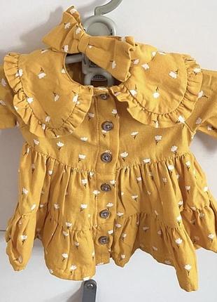 Платье для новорожденного