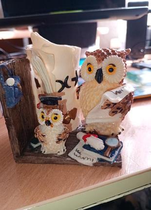 Статуэтка семья совы