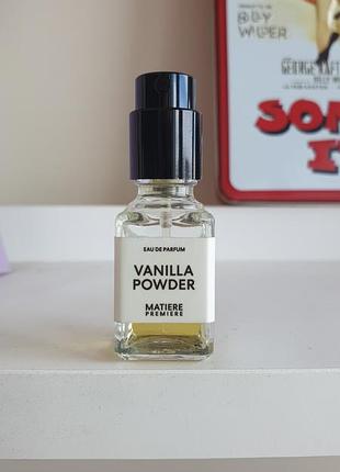 Matiere premiere vanilla powder