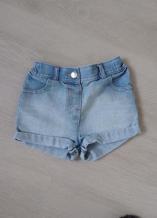 Шорти джинсові на дівчинку 2-3 рочки